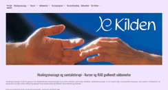 Desktop Screenshot of kilden.dk